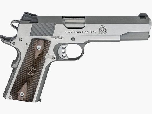 PISTOLE SPRING 1911 GARRISON INOX C/ 9X19 LAUF 5” – 1 MAGAZIN 9 SCHUSS