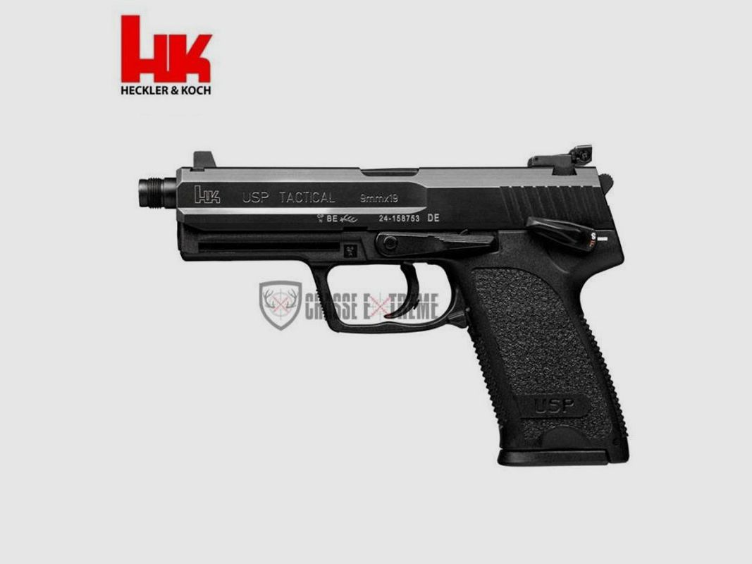 Pistole H&K USP Tactical Sa/Da 15 Schuss Kal. 9mm, Bild 2 von 2