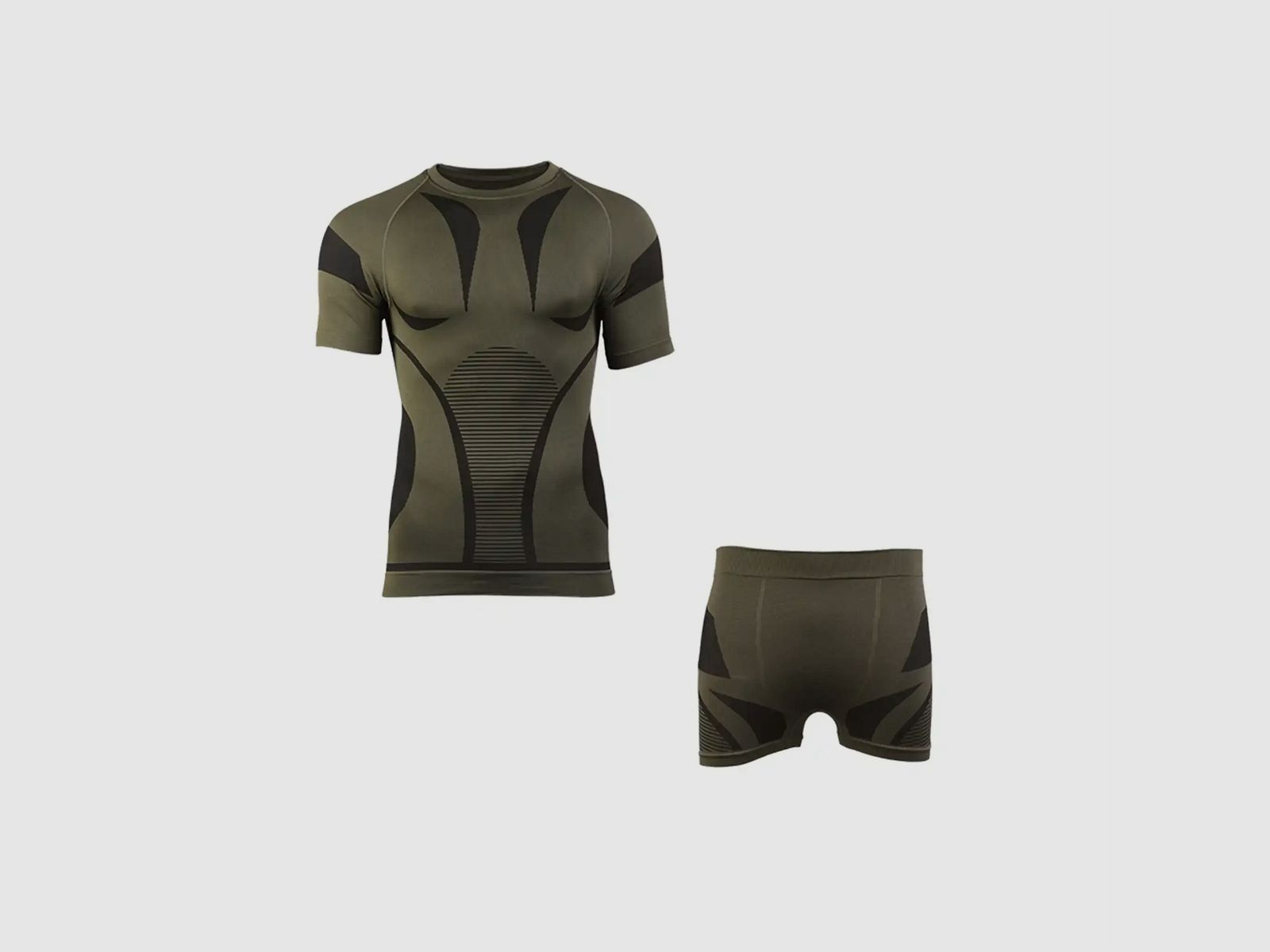 Mil-Tec Sous-vêtements Fonctionnels Performance Court - Olive / S/M