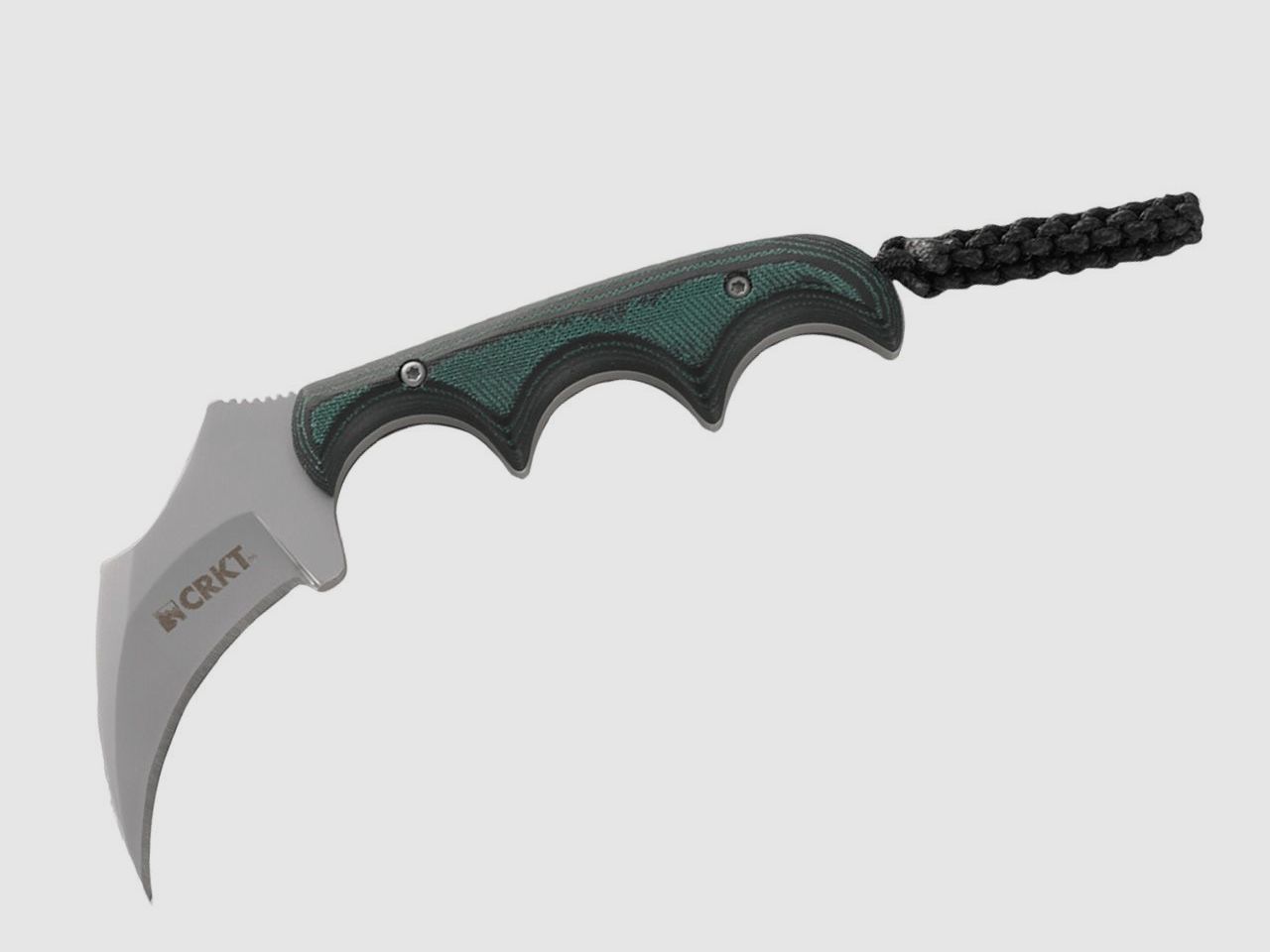 Neck-Knife Keramin Karamit Messer mit Fingermulden