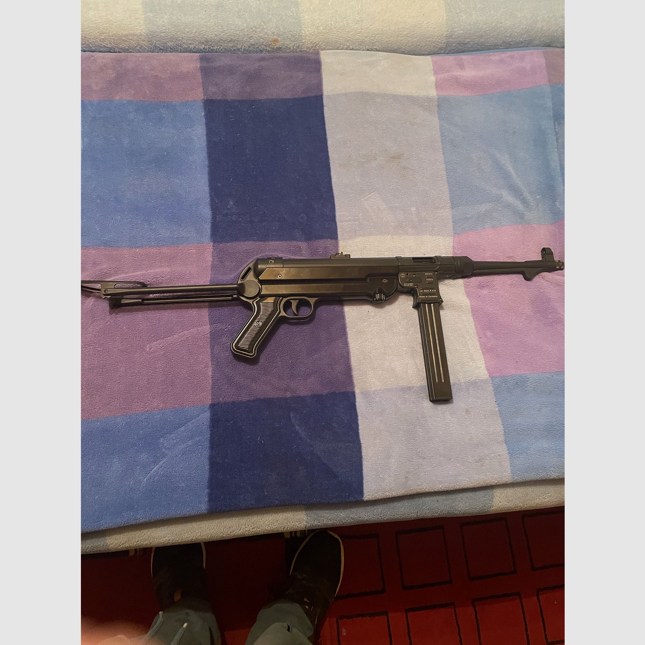 Blank firing rifle MP40 cal. 9mm P.A.K.