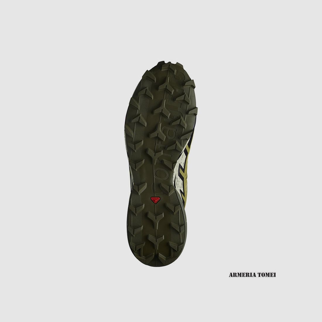 SALOMON – HERREN – SPEEDCROSS 6 Leek Green / Black / Bleached Sand, Bild 4 von 6
