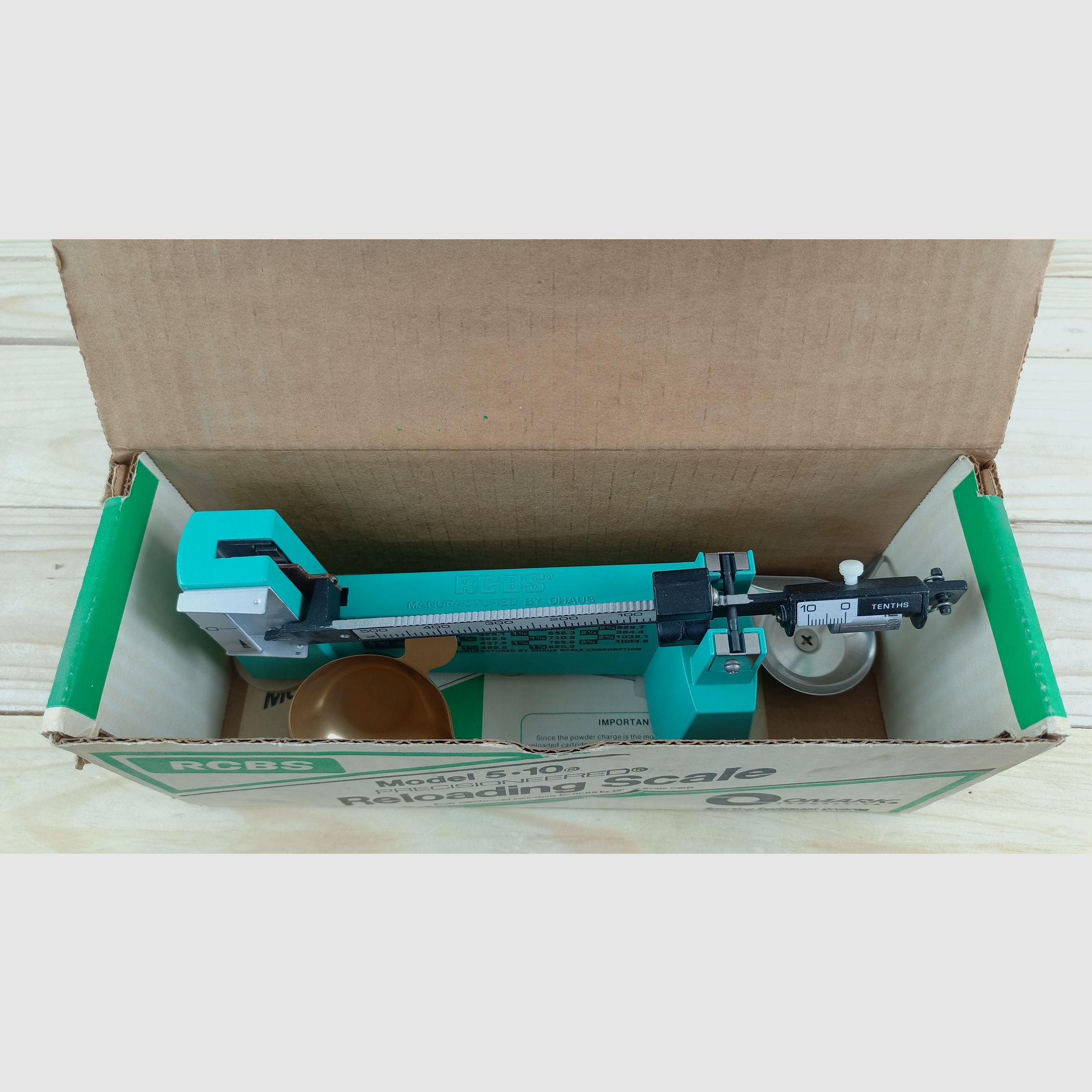 RCBS Set completo Rock Chucker, .357 Magnum e 9mm Luger *set top*