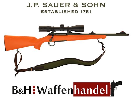 sofort lieferbar: Sauer & Sohn Sondermodell S 100 B&H Drückjagd .308 - Paket 2 -