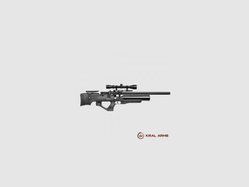 PCP-Karabiner KRAL Puncher Knight Synthese Kaliber 4,50 und 5,50 mm – 24 Joule (Mit 2 Läufen)