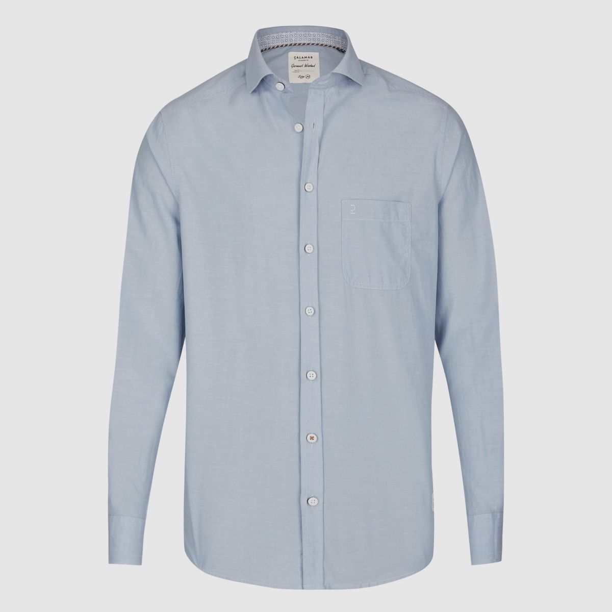 CALAMAR Langarm Hemd Ashley Blue