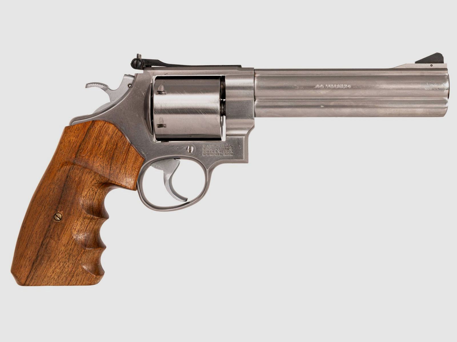 Smith & Wesson M629-2 , verstellbare Visierung, ungeflutete Trommel .44Mag