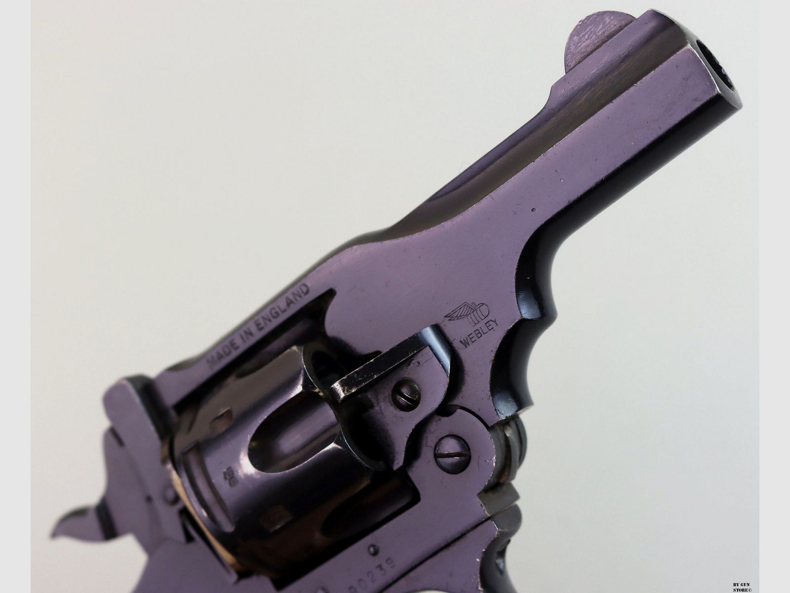 REVOLVER WEBLEY & Scott MOD. MARK IV CAL. 38 MATR. A90239, immagine 7 di 7