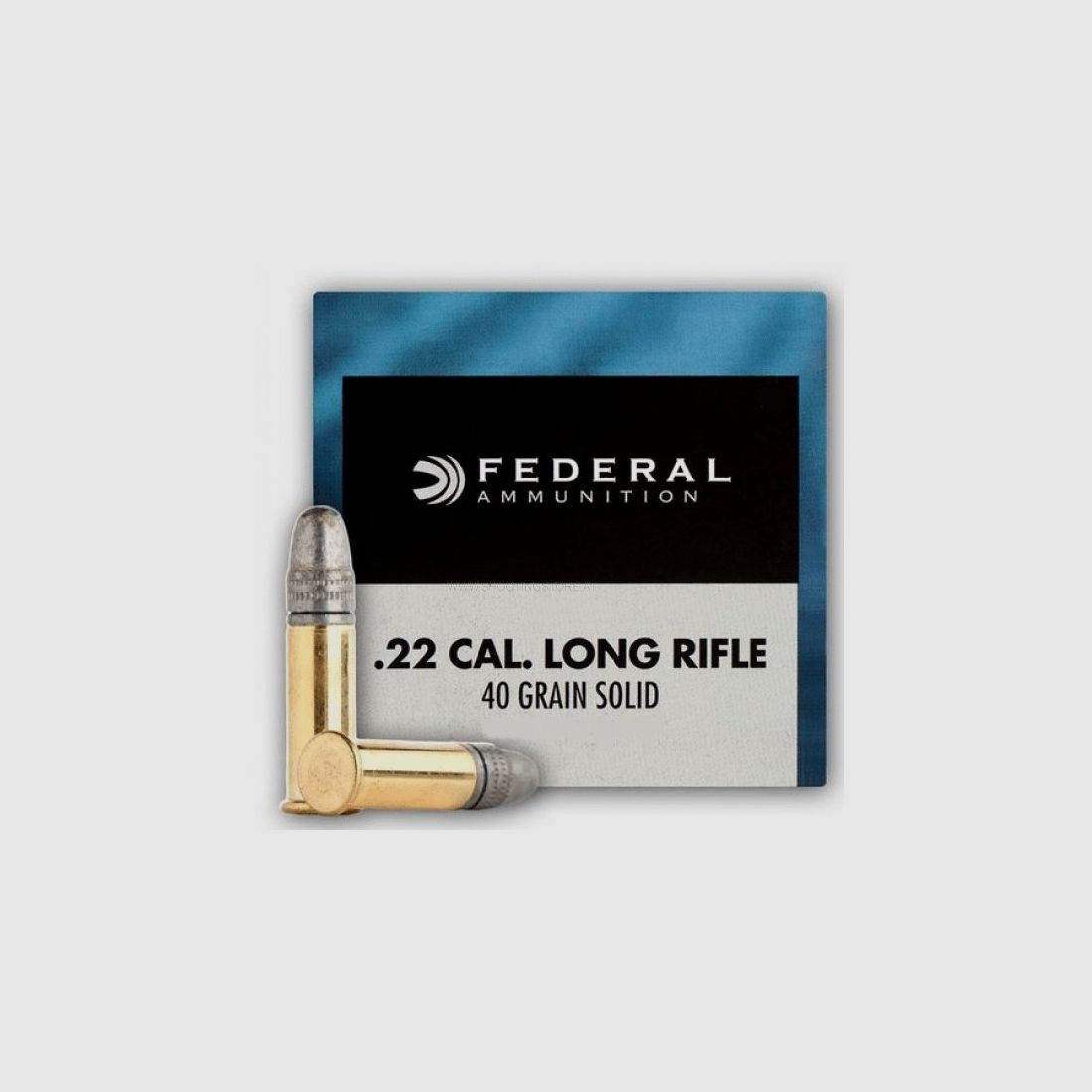 FEDERAL 22 LR 40 GRS SOLID 500 PCS PAQUETE