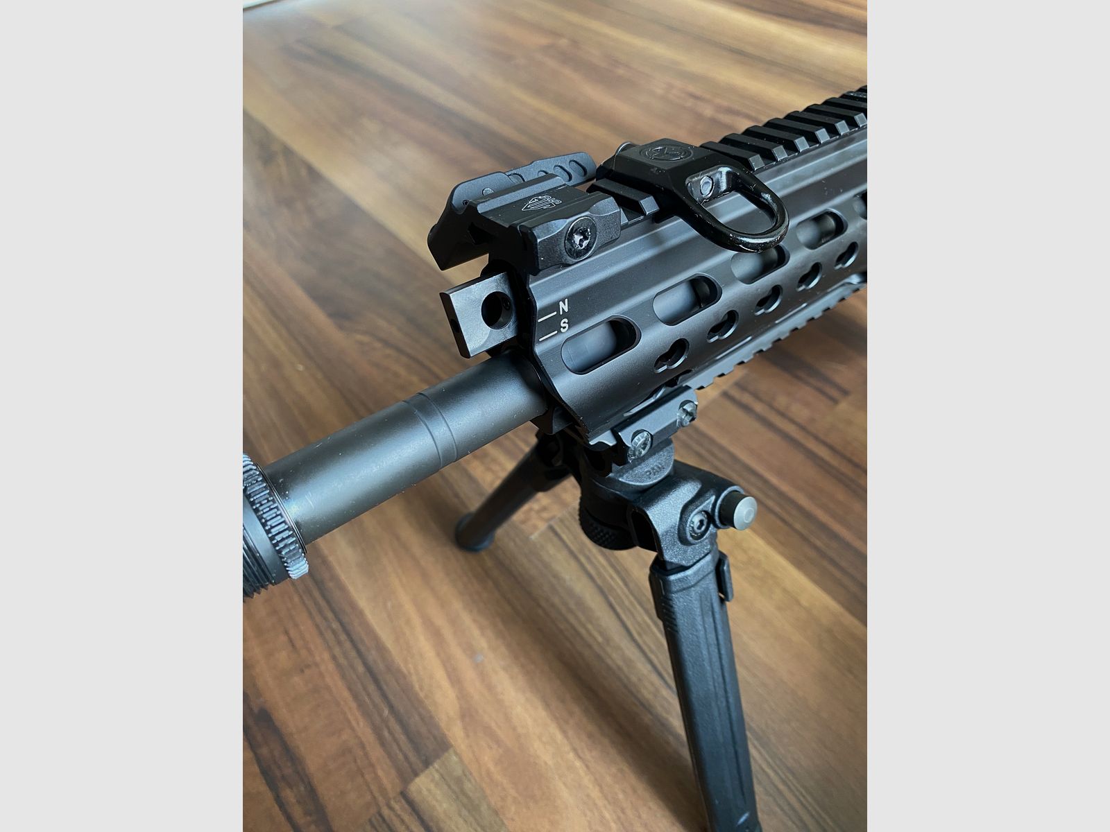 Hecker und Koch MR308 13 inch - complete package / scope / gas system from BURK as new