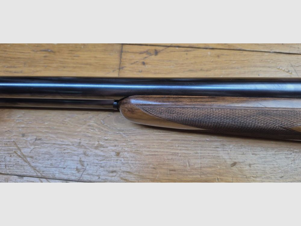 Prachtig geweer Robust model nr. 246 – Manufrance Saint-Étienne – Kal. 16/70 – Wapen rond 1952/1954 (!) – 100% jaspage en gravures – Spiegelloop, bijna nooit geschoten – Volledige originele verpakking (garantie, handleiding, keuringscertificaat) – Staat bijna als nieuw voor deze 72 jaar! – Bijna museumstuk – TBE+++, afbeelding 37 van 56