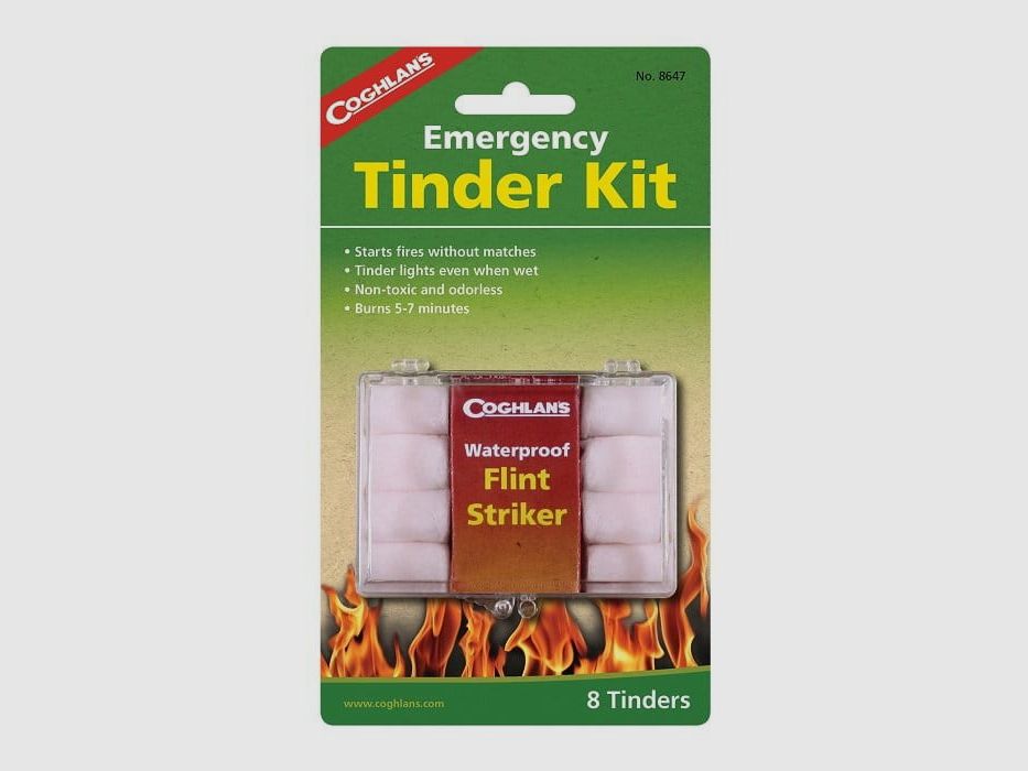 Set de encendedores de emergencia impermeables Coghlans