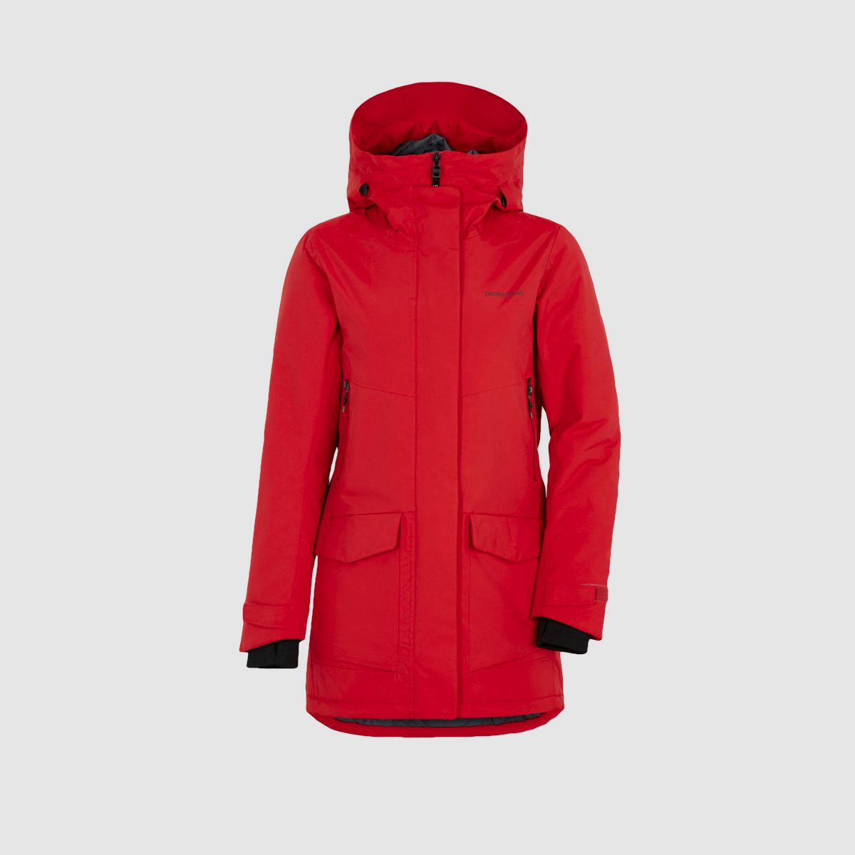 DIDRIKSONS Damen Parka Frida 5 Dark Pomme Red