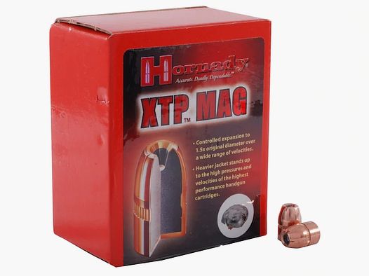 Balle Hornady .45/.452 HP/XTP MAG 240GR 100 pièces