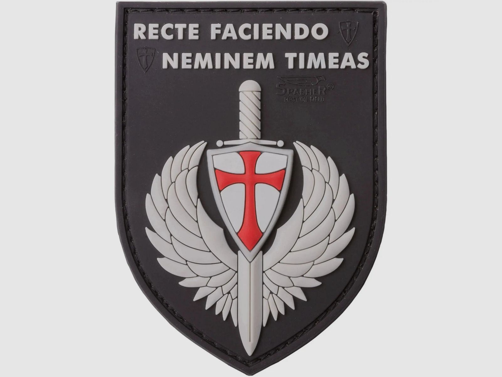 Jackets To Go JTG 3D Patch Recte Faciendo Neminem Timeas