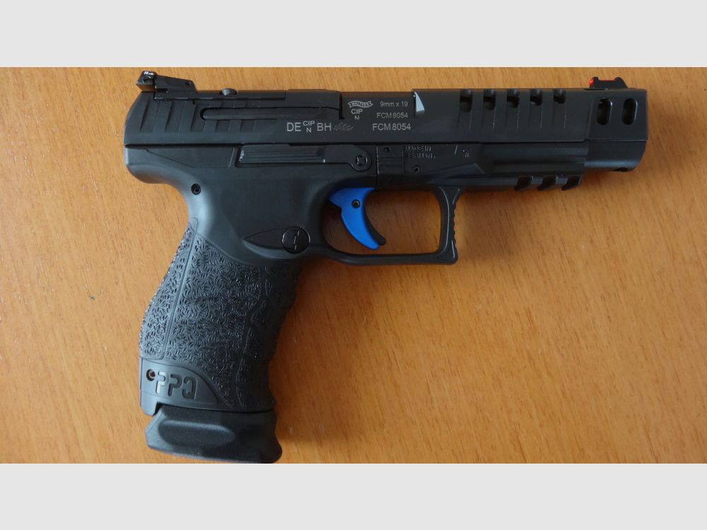 Walther SL-Pistole Q5 Champion,17-Schuss, 9 mm x 19