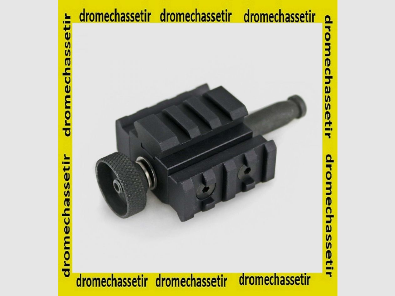 Set aus 3 Picatinny-Schienen für AICS BT20 Bipod-Adapter, Bild 2 von 3