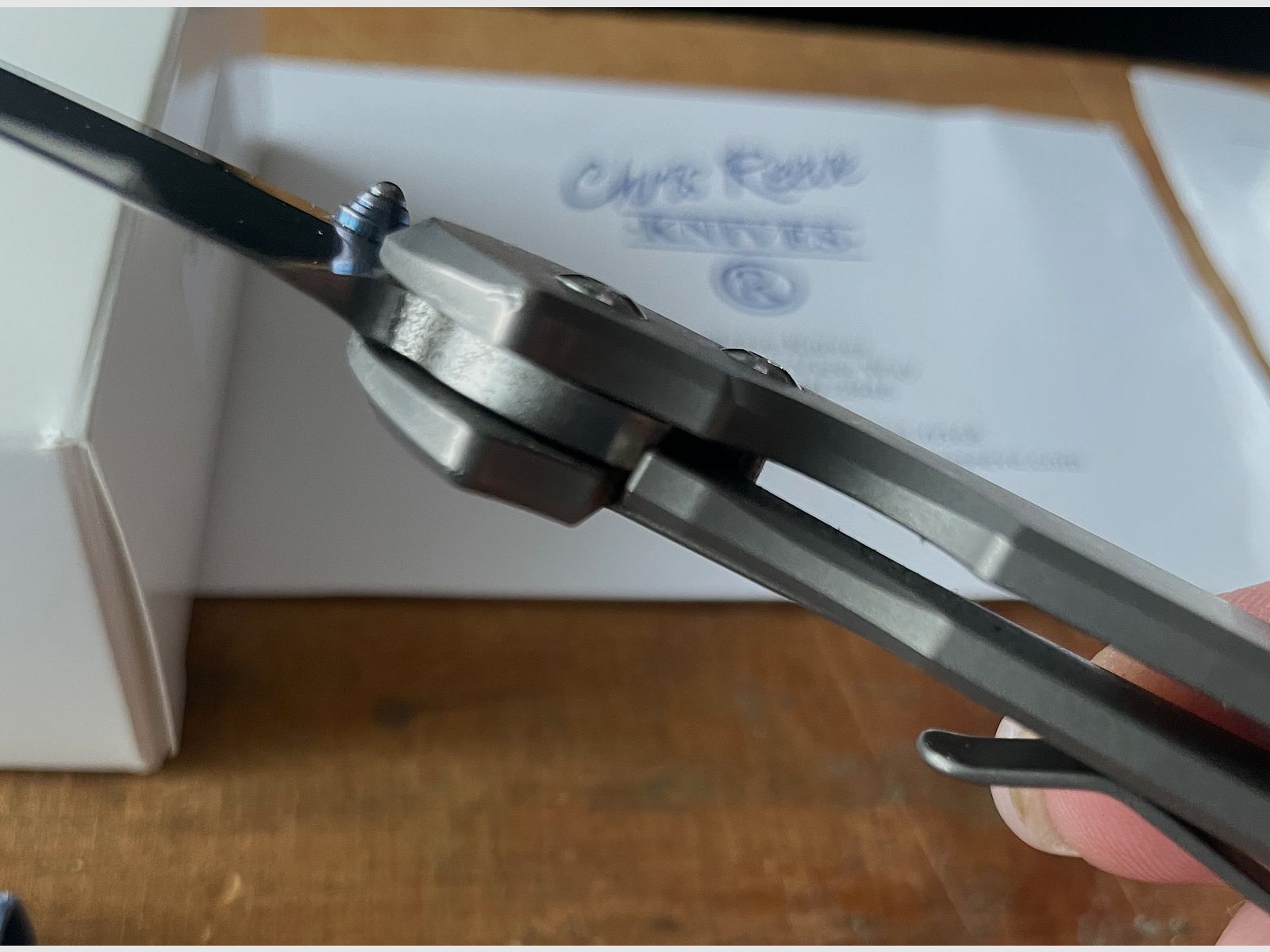 Chris Reeve "Small Sebenza INSINGO"  Tadchenmesser, komplett
