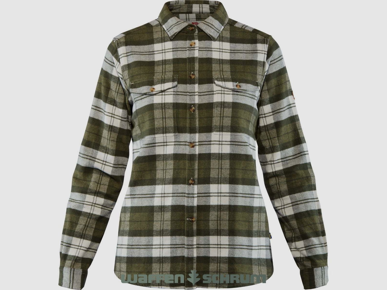 Fjällräven Bluse Övik Heavy Flanell Green
