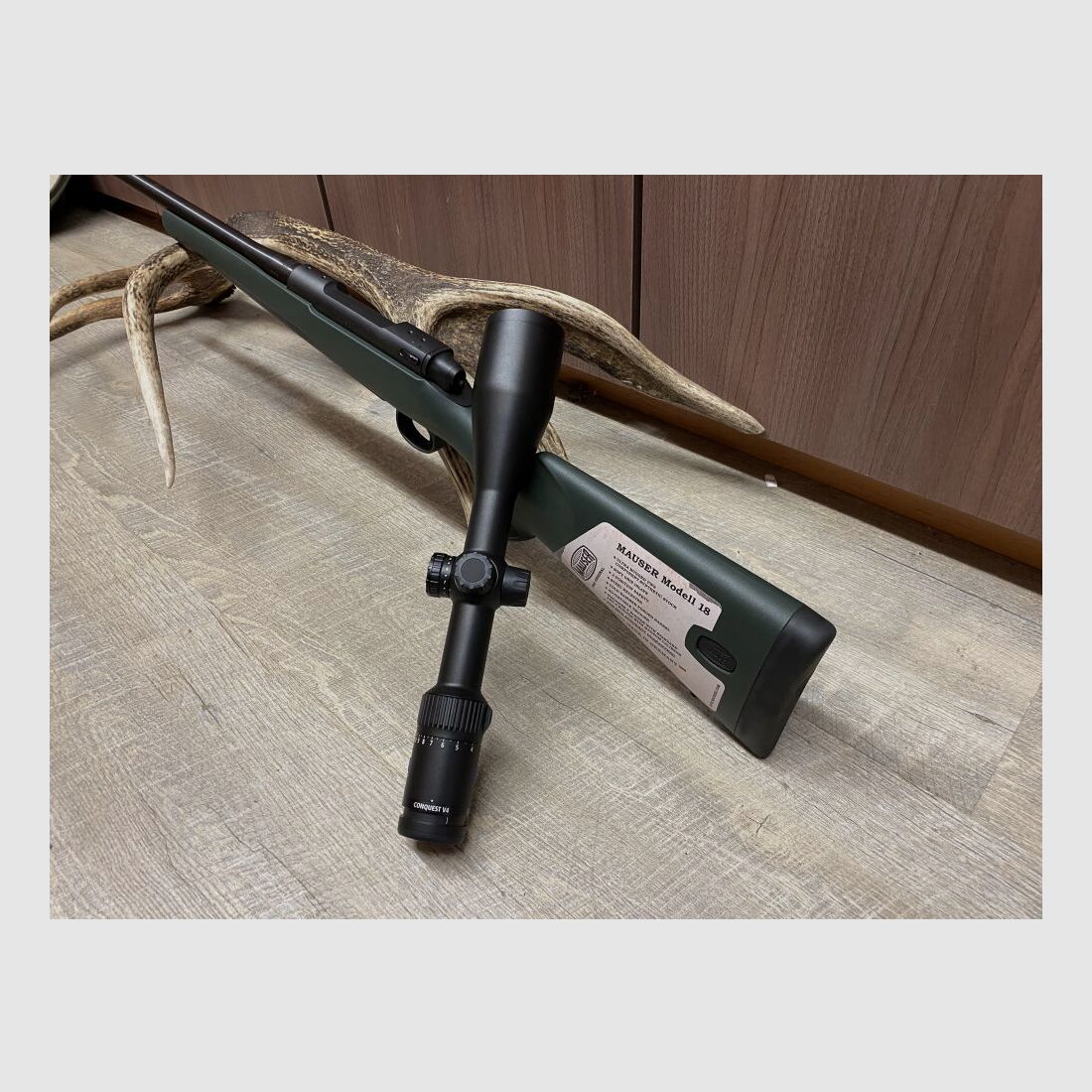 Mauser M18 Waldjagd, mit Zeiss Conquest V4 3-12x56