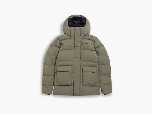Bergans Dyna Down Hood Jacke Herren Green Mud XXL