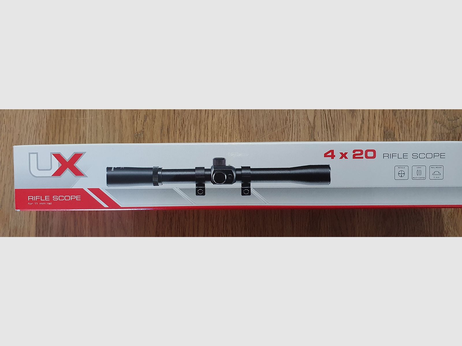 Umarex Zielfernrohr 4x20 Duplex Absehen 8