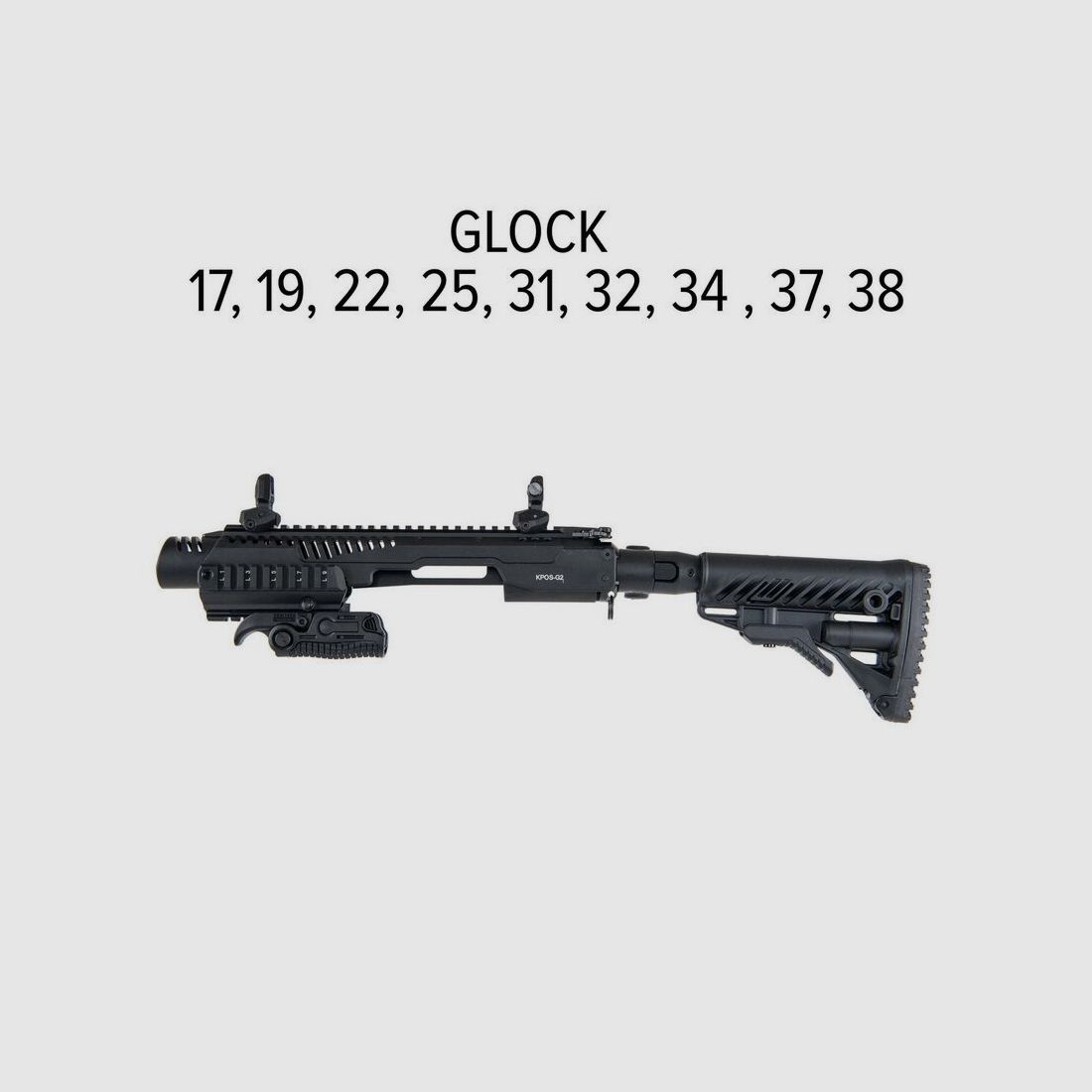 FAB Defense KPOS G2/M4 Glock 17/19 #KPOS G2C - GL17 M4 Versie