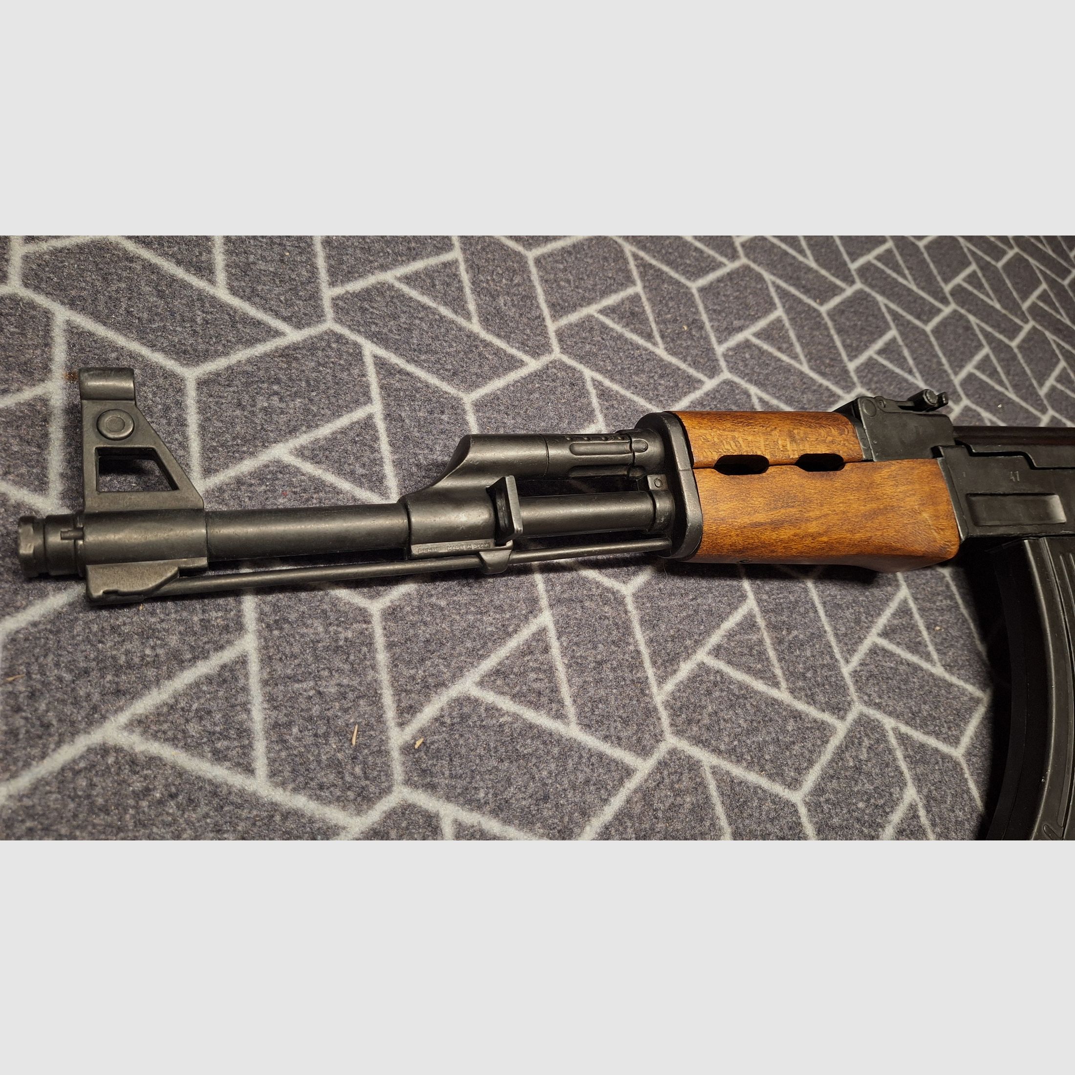 Fucile d'assalto AK47 con custodia da partigiano UNICO!