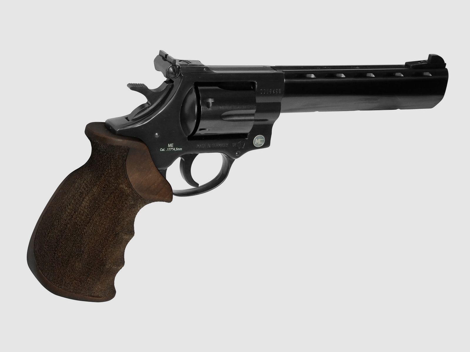 ME Competition 6" Stahllaufmantel, Kal. .177 (4,5 mm) air, schwarz brüniert