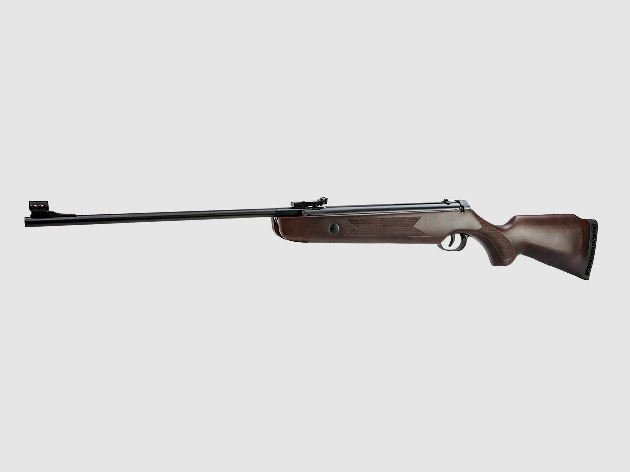 Knicklauf Luftgewehr HĂ¤mmerli Hunter Force 600 Combo Buchenholzschaft inklusive Zielfernrohr 4x32 Kaliber 4,5 mm (P18)