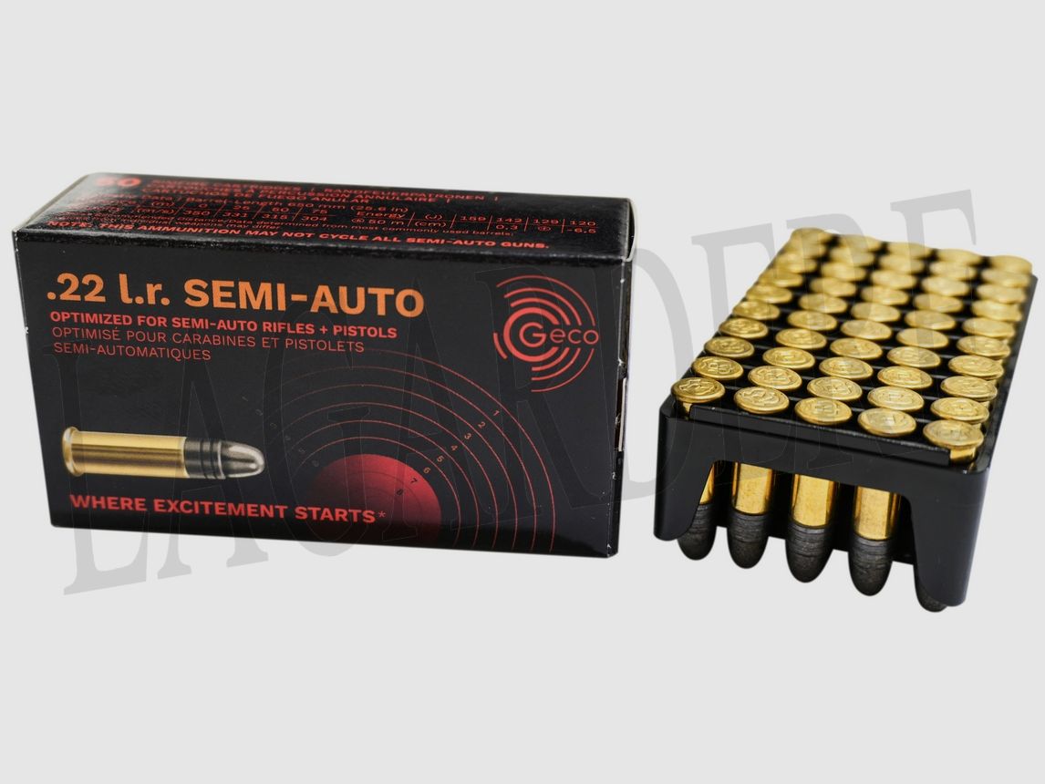 GECO LRN 40 GRS SEMI-AUTO (PATRONE MIT GESCHOSS)