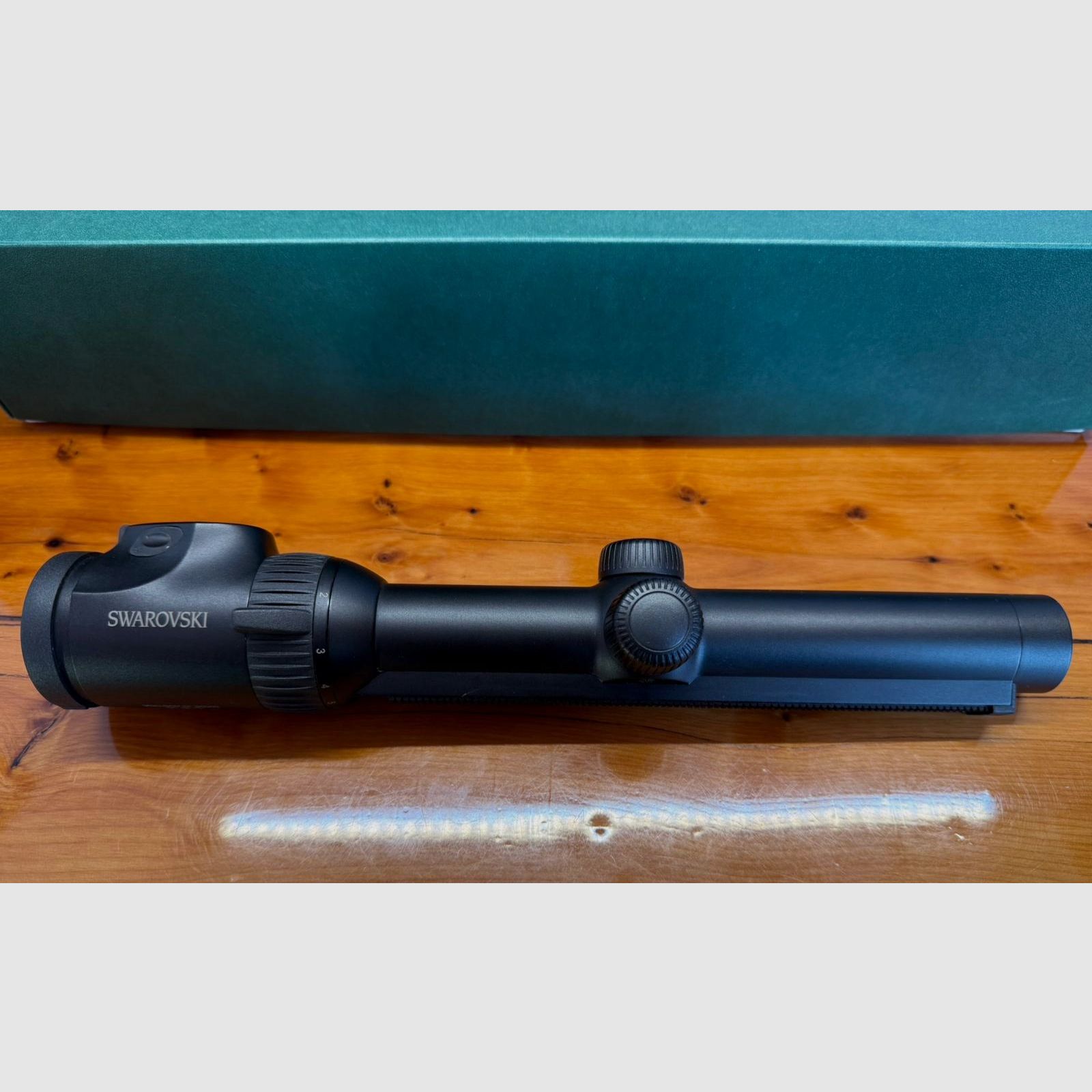 Swarovski Z6i 1-6x24 SR – Reticolo 4-I – Binario Swarovski – Vetro da caccia per battuta