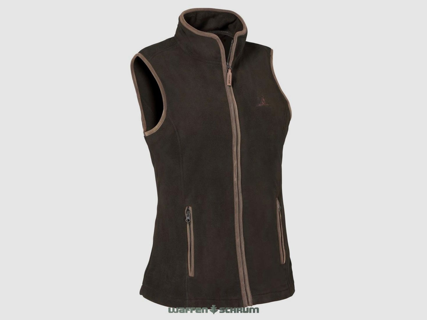 Percussion Fleece Vest Scotland Khaki