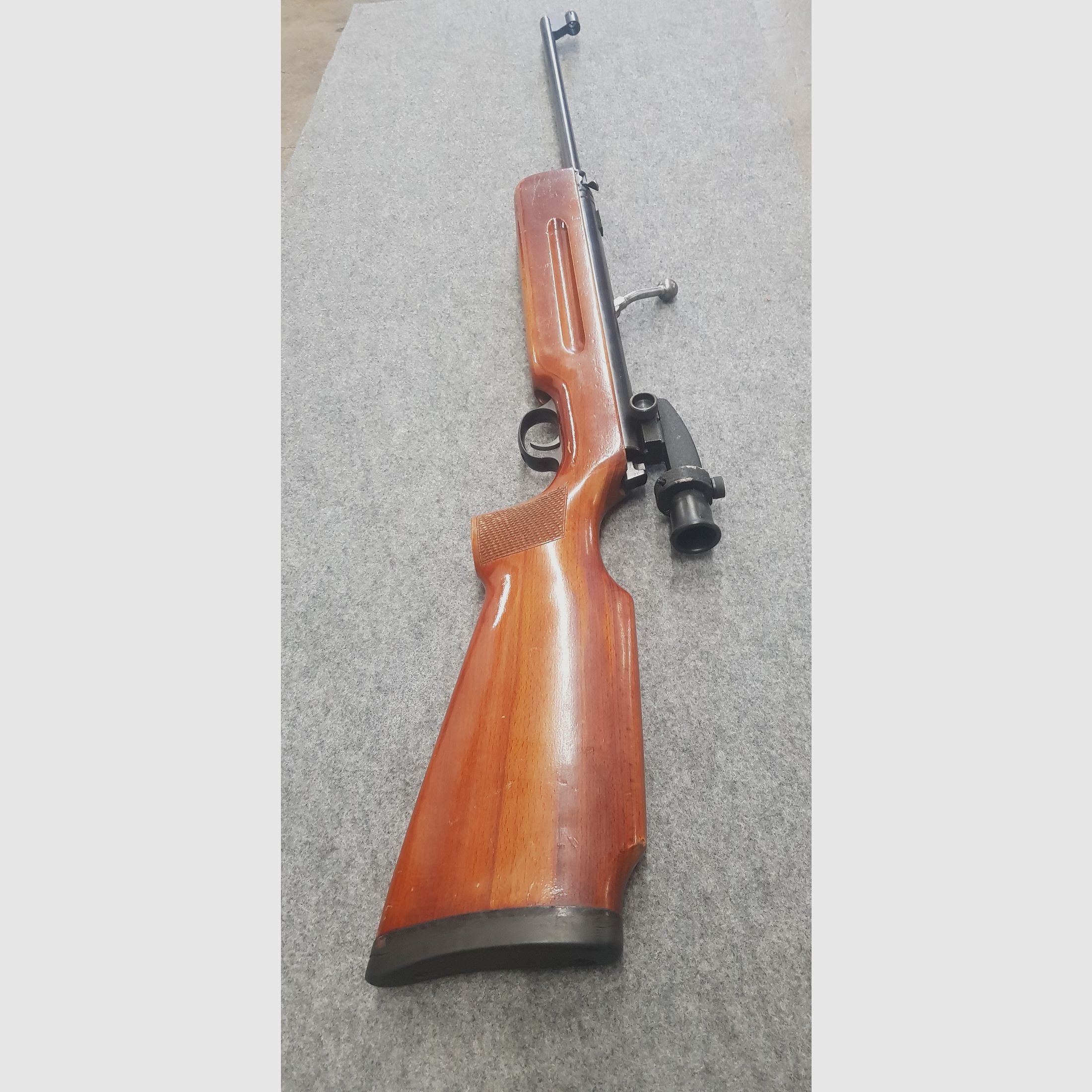 Q1 Schräger Korntunnel Halter Haenel Mod. 311  mit Feinabzug und Diopter Durchlader cal. 4,5mm Diabolo