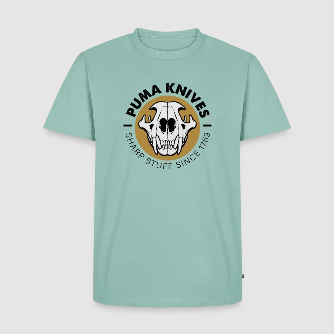 PUMA Men’s Premium T-Shirt "Skull Frontal Sharp Stuff"
