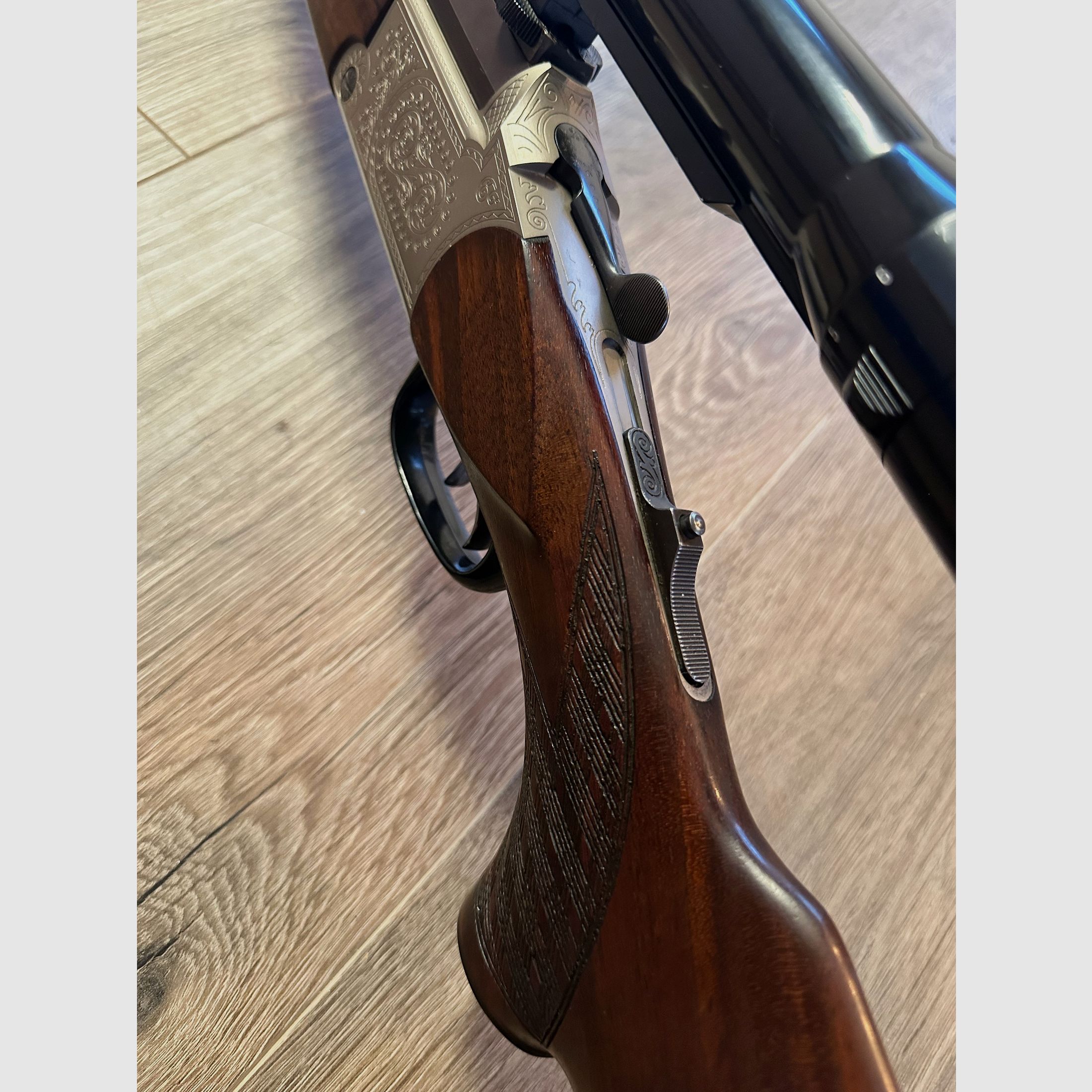 Blaser BBF, ES 70, calibre 12/70 et 7x57R, levier à main