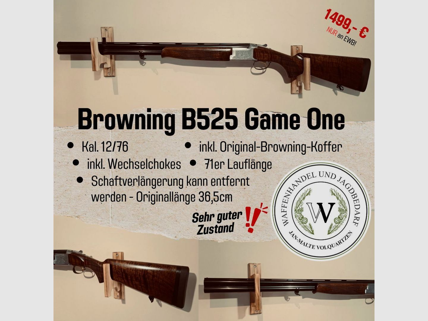 Browning B525 Game One