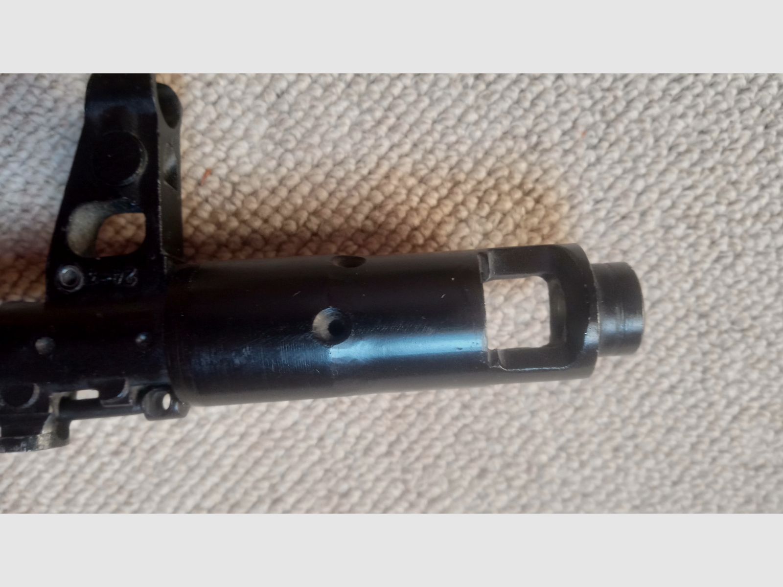 AK-100 24x1,5 Gewinde Flash Hider von Izhmash mit Produktionsnummer (Kompensator / Mündungsbremse / Mündungsfeuerdämpfer)