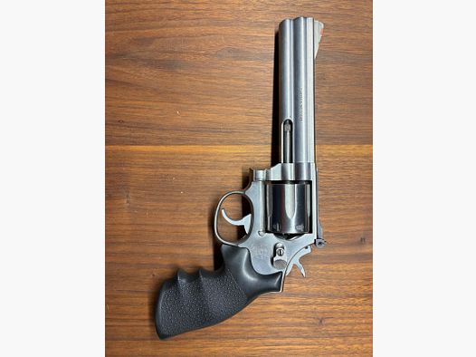 Smith & Wessen Revolver 686 Stainless 6" Lauf; neuwertig