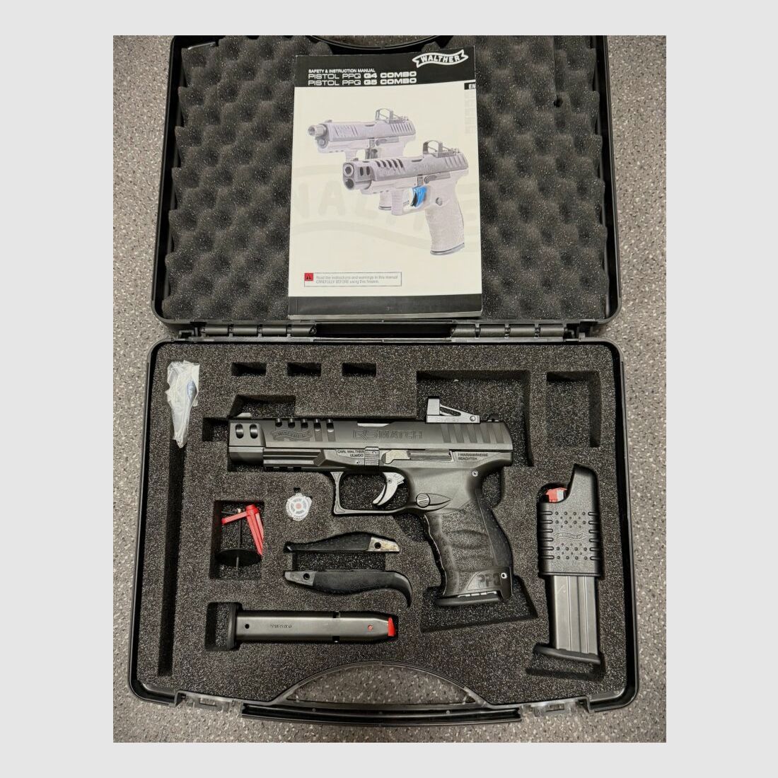 Walther PPQ 5 Match Combo