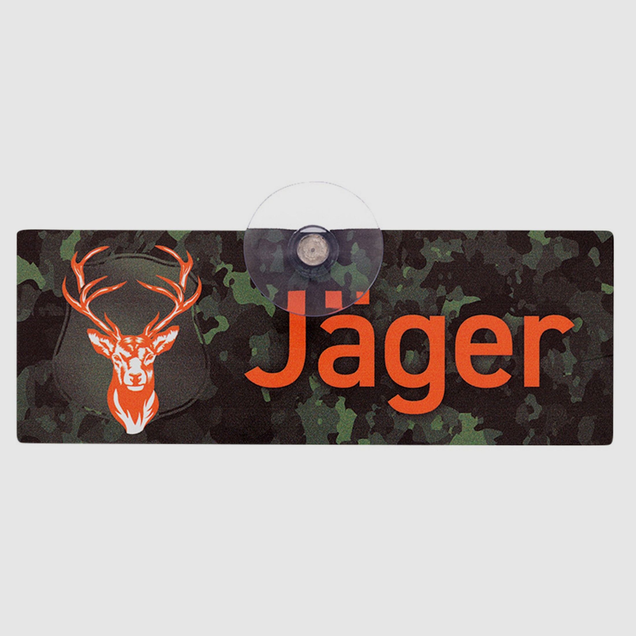 Wilde Hilde Original Autoschild Jäger