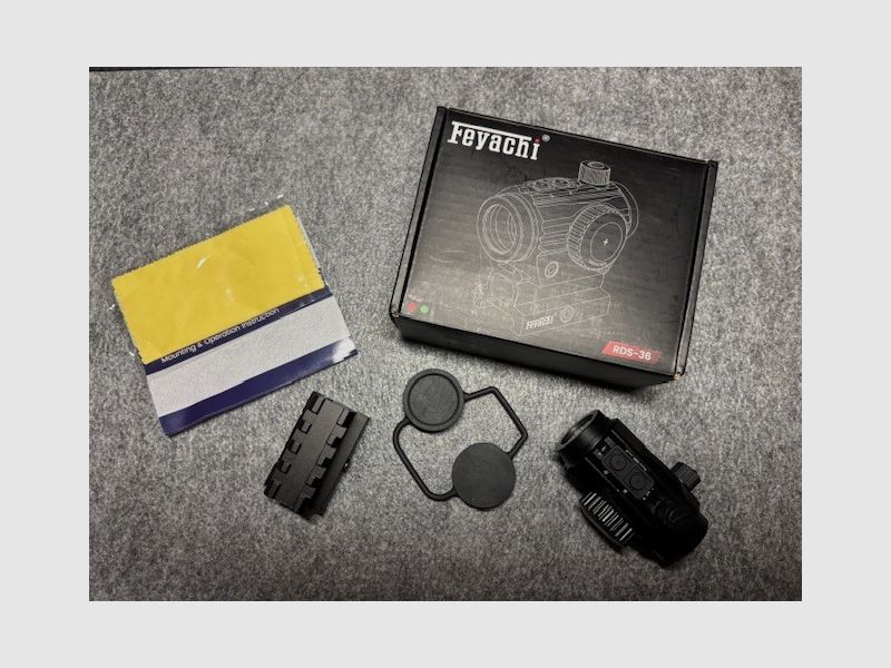 HP Max Mk1 und Mk2 - Einzelteile & Zubehör & Red Dot  (u.a. Red Dot Visier Feyachi RDS) - kostenfrei abzugeben gegen Spende - VB 10 - 30€