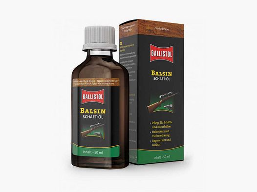 Ballistol BALSIN Schaftöl dunkelbraun - 50 ml