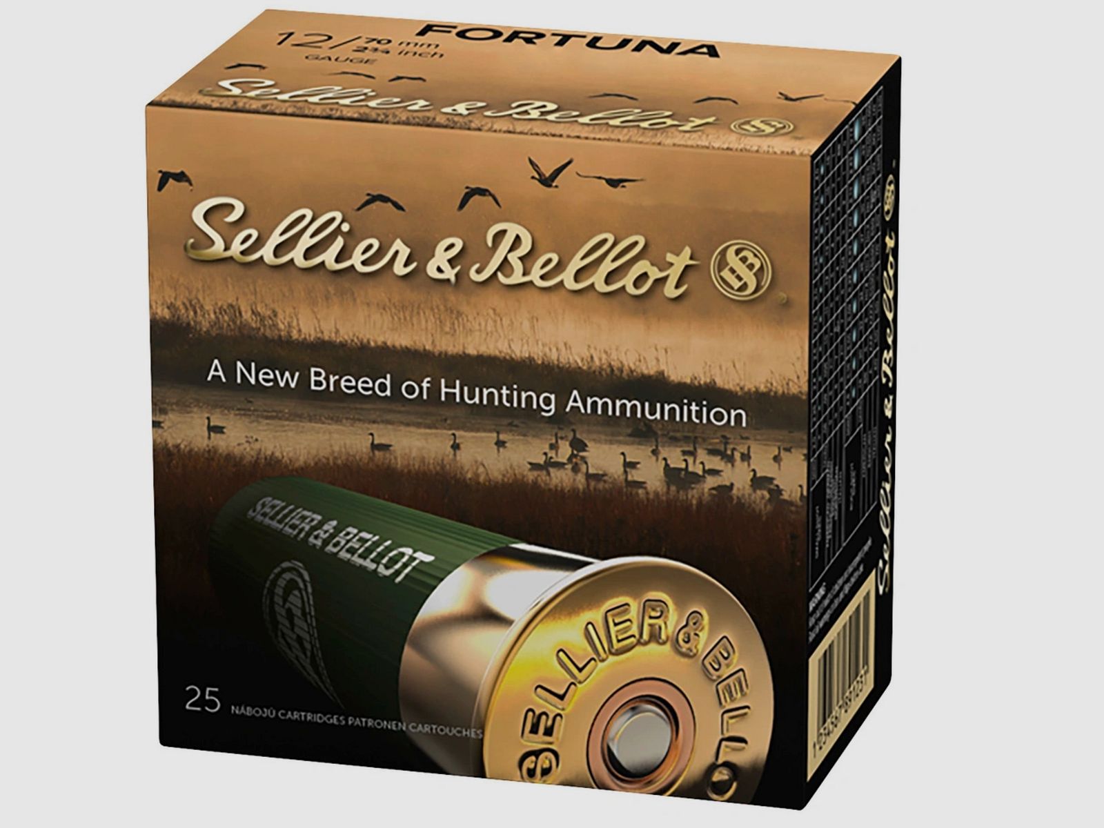 Sellier & Bellot 156630 12/70 Fortuna Plastik 3,25mm 36g