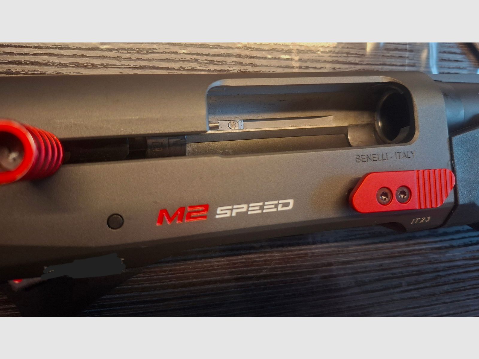 Benelli M2 Speed cal. 12/76  66 cm barrel length – Like new condition, IPSC 