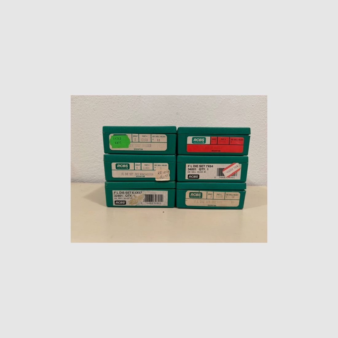 RCBS set per ricarica – Rock Chucker II, bilancia 10-10, Uniflow, case trimmer, set di matrici & accessori