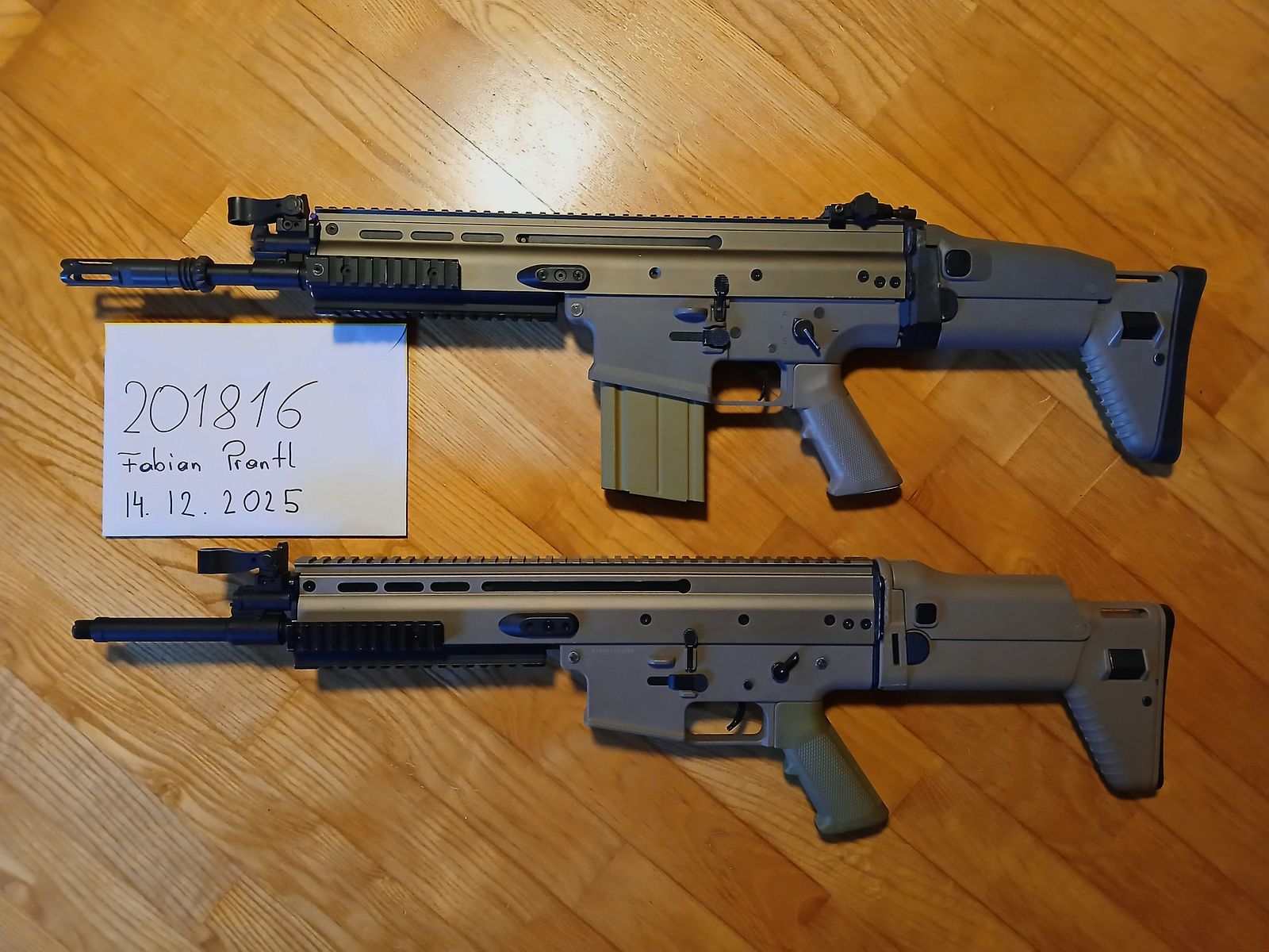 Scar-L / Scar-H en el set (Atención: leer la descripción)