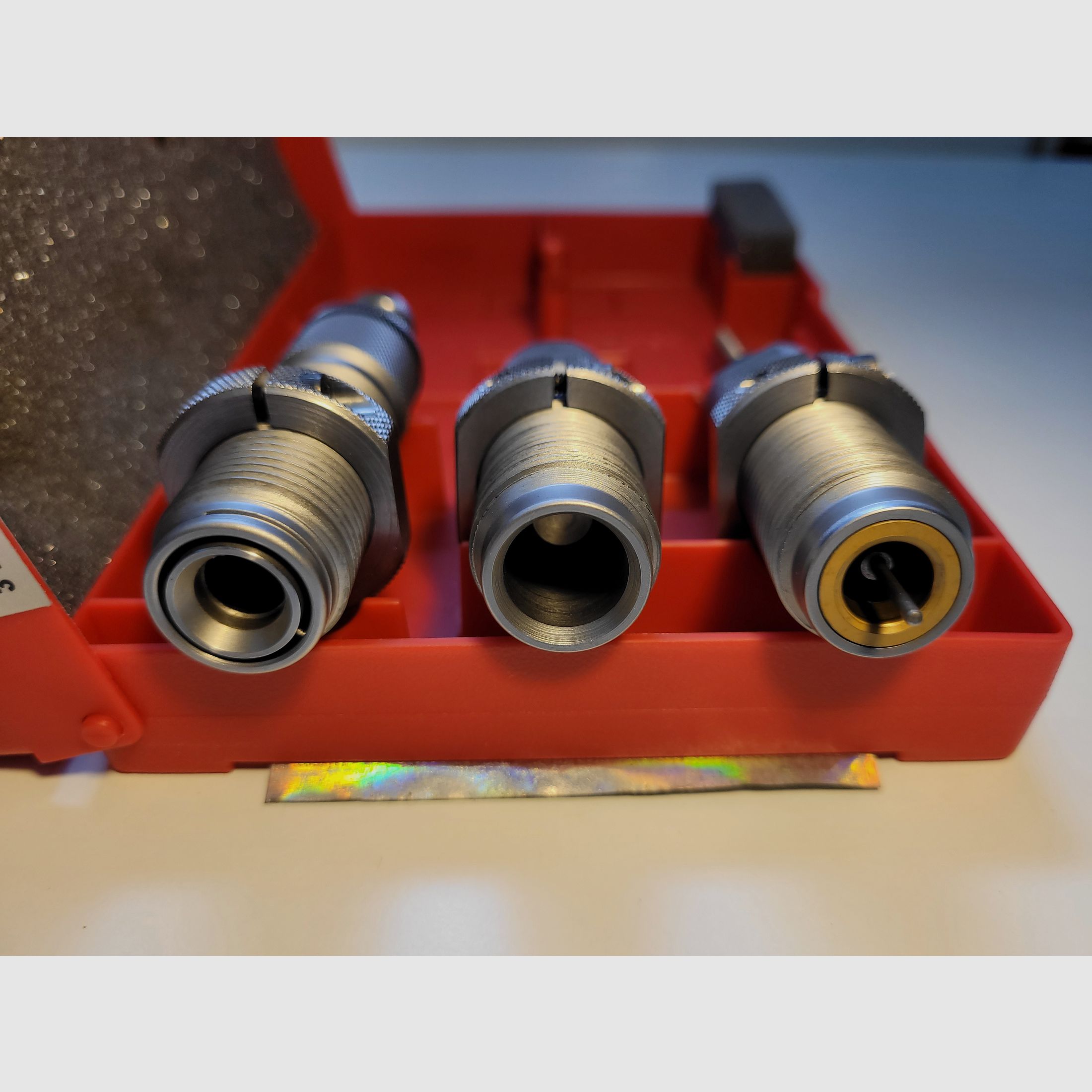 .38 / .357 Mag. / .357 MAX Hornady die set, carbide, item no.: 546527