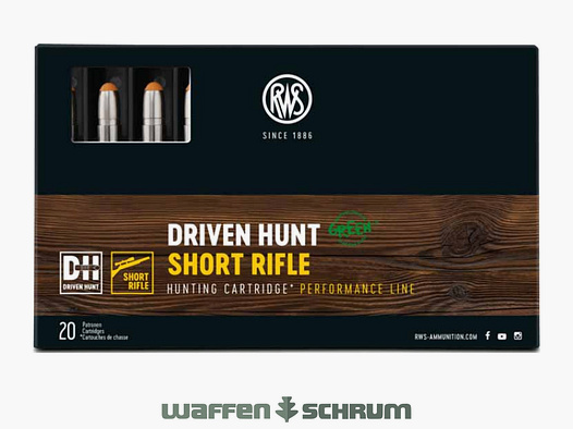 RWS Driven Hunt 9,7g - 150gr .30-06Spring Short Rifle