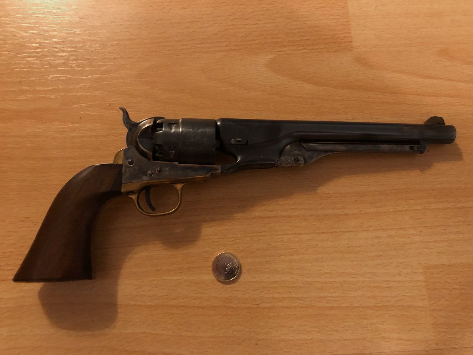 Percussie-revolver kaliber .44